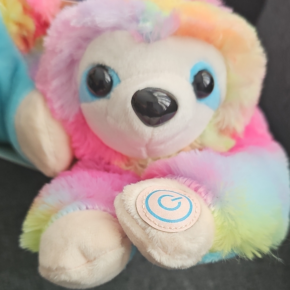 HealthTouch Rainbow Plush Neck Massager - Multicolor - Picture 3 of 4